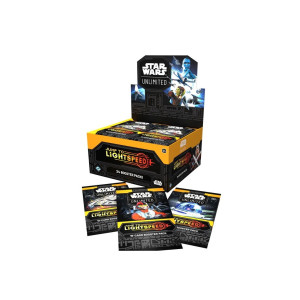 Star Wars Unlimited Jump to Lightspeed Booster Koko laatikko 24-pack