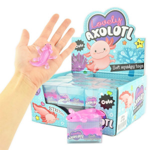 Squeeze Soft Stretchy Axolotl 7cm