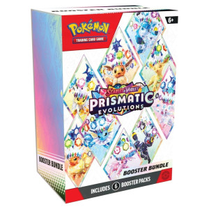 Pokemon Prismatic Evolutions Booster Bundle (Enintään 2 per tilaus)