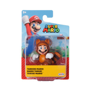Super Mario Hahmo 5cm Tanooki Mario