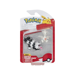 Pokemon Battle Figure Pack Galarian Zigzagoon + Togetic