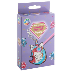 Diamond Painting Yksisarvinen avaimenperä