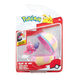 Pokemon Clip n Go Tinkatink + Heal Ball