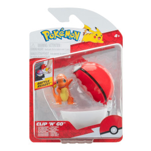 Pokemon Clip n Go Charmander + Poke Ball