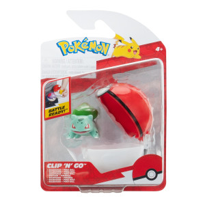 Pokemon Clip n Go Bulbasaur + Poke Ball