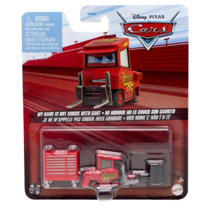 Disney Cars 1:55 My Name Is Not Chuck With Cart