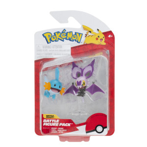 Pokemon Battle Figure Pack Mudkip + Noibat