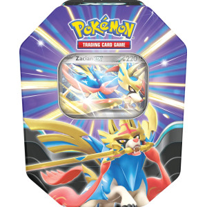 Pokemon Tin EX Slashing Legends Zacian