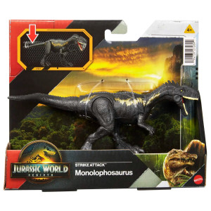 Jurassic World Rebirth Strike Attack Monolophosaurus
