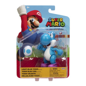 Super Mario Hahmo 10cm Light-Blue Yoshi With Egg