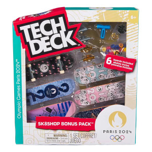 Tech Deck SK8SHOP Bonus pack Paris 2024 Olympic Theme