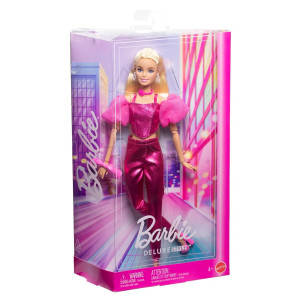 Barbie Deluxe Style Blondi nukke pinkillä korsetilla nro 5