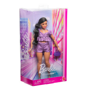 Barbie Deluxe Style Nukke Violetit intialaiset shortsit nro 8