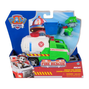 Paw Patrol Fire Rescue Ajoneuvo Rocky