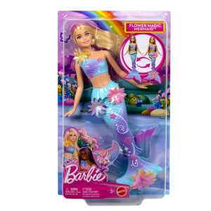 Barbie Flower Magic Merenneito Nukke