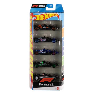 Hot Wheels F1 Autot 5-pakkaus