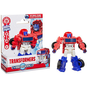 Transformers Cyberworld Cyber Changer Optimus Prime
