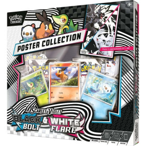 Pokemon Black Bolt & White Flare Poster Collection