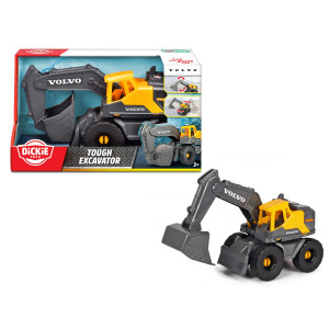 Dickie Toys Volvo Tough Excavator muovinen ajoneuvo
