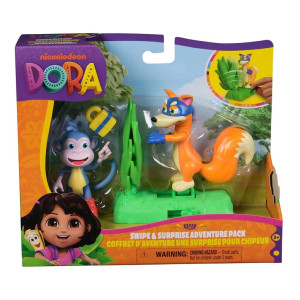Dora Swipe & Surprise Adventure Pack Boots & Swiper