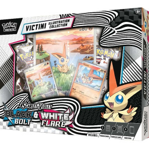 Pokemon Black Bolt & White Flare Victini Illustration Collection (max 2 kpl/asiakas)