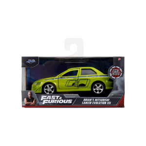 Fast & Furious Metall 1:32 Brian´s Mitsubishi Lancer Evolution VII