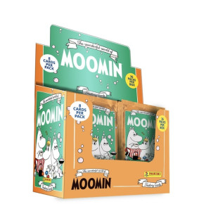 Moomin Trading Cards Booster Koko laatikko 36 pakkausta