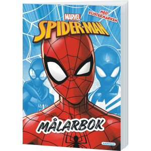 Spiderman Värityskirja tarroilla