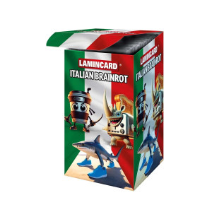Lamincard Italian Brainrot Whole Box 24 tehosterokotetta