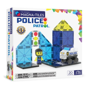 Magna-Tiles Police Patrol 20 osaa