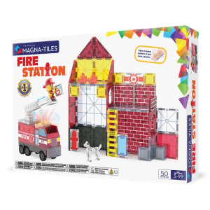 Magna-Tiles Fire Station 50 osaa