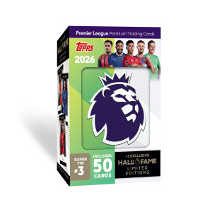 Topps Premier League 2026 Super Tin 3 Vihreä