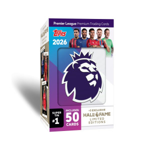 Topps Premier League 2026 Super Tin 1 Sininen