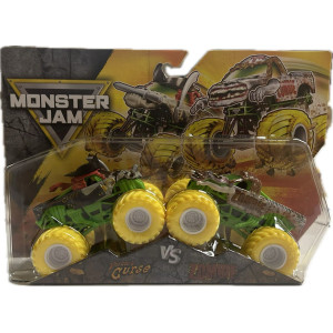 Monster Jam 1:64 2-pack Pirates Curse Vs Zombie