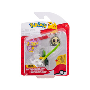 Pokemon Battle Figure Set Aipom + Sirfetchd + Duskull
