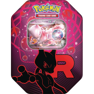 Pokemon Tin ex Team Rockets Mewtwo