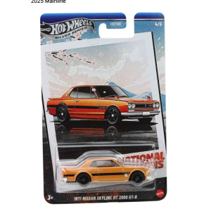 Hot Wheels Silver Series 1:64 1971 Nissan Skyline HT 2000 GT-R