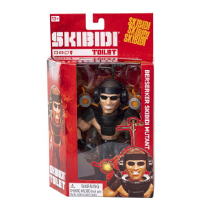 Skibidi Toilet 15cm Deluxe Hahmo Berserker Skibidi Mutant