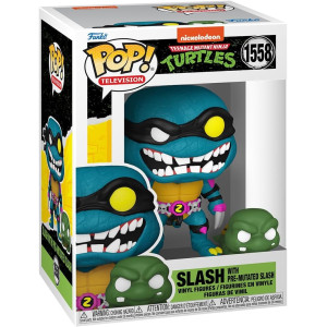 Funko POP! Television Turtles Slash with Pre-Mutated Slash 1558