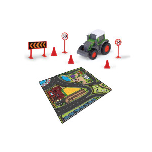 Dickie Toys Micro World Leikkimatto ajoneuvolla