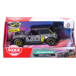 Dickie Toys Pullback Racer Musta