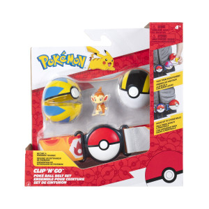 Pokemon Clip n Go Belt Set Chimchar