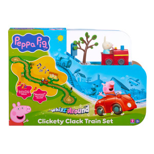 Peppa Pig Whizz Around Clickety Clack Train Set