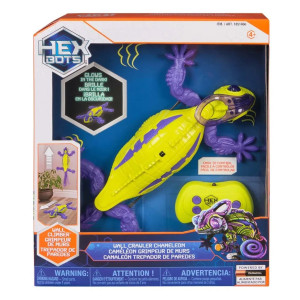 Hex Bots Wall Climber Chameleon Violetti ja keltainen