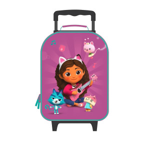 Gabby's Dollhouse Lasten matkalaukku pyörillä