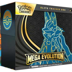 Pokemon Mega Evolution Elite Trainer Box Lucario (enintään 1 asiakasta kohden)