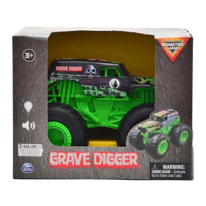 Monster Jam 1:24 ääni- ja valoaiheella Grave Digger