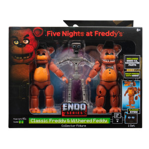 Five Nights at Freddys Endo Series Classic & Whitered Freddy