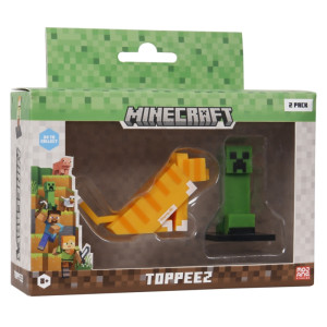 Minecraft Toppeez 2-pack Cat & Creeper