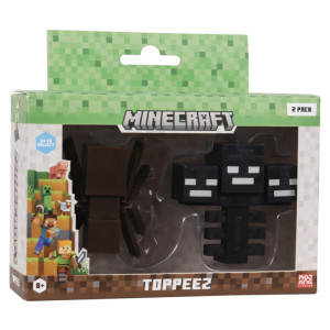 Minecraft Toppeez 2-pack Spider & Whiter